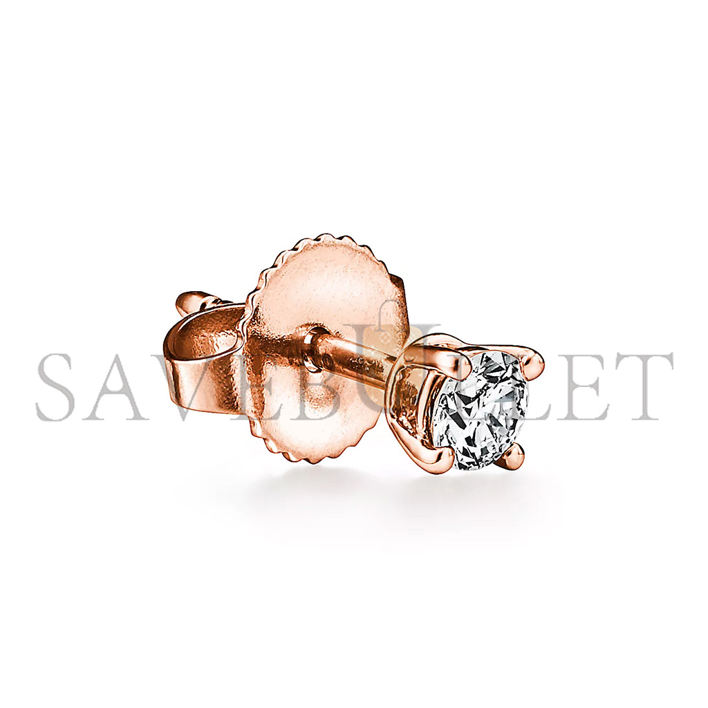 TIFFANY SOLITAIRE COLLECTION DIAMOND STUD EARRINGS 60006717